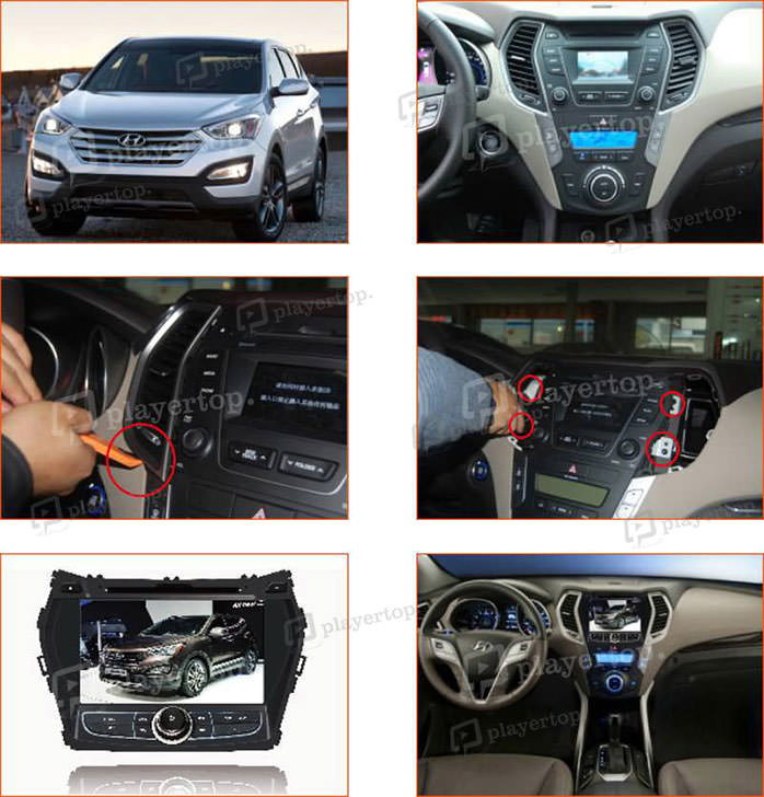 installer autoradio hyundai ix35 2013 2014